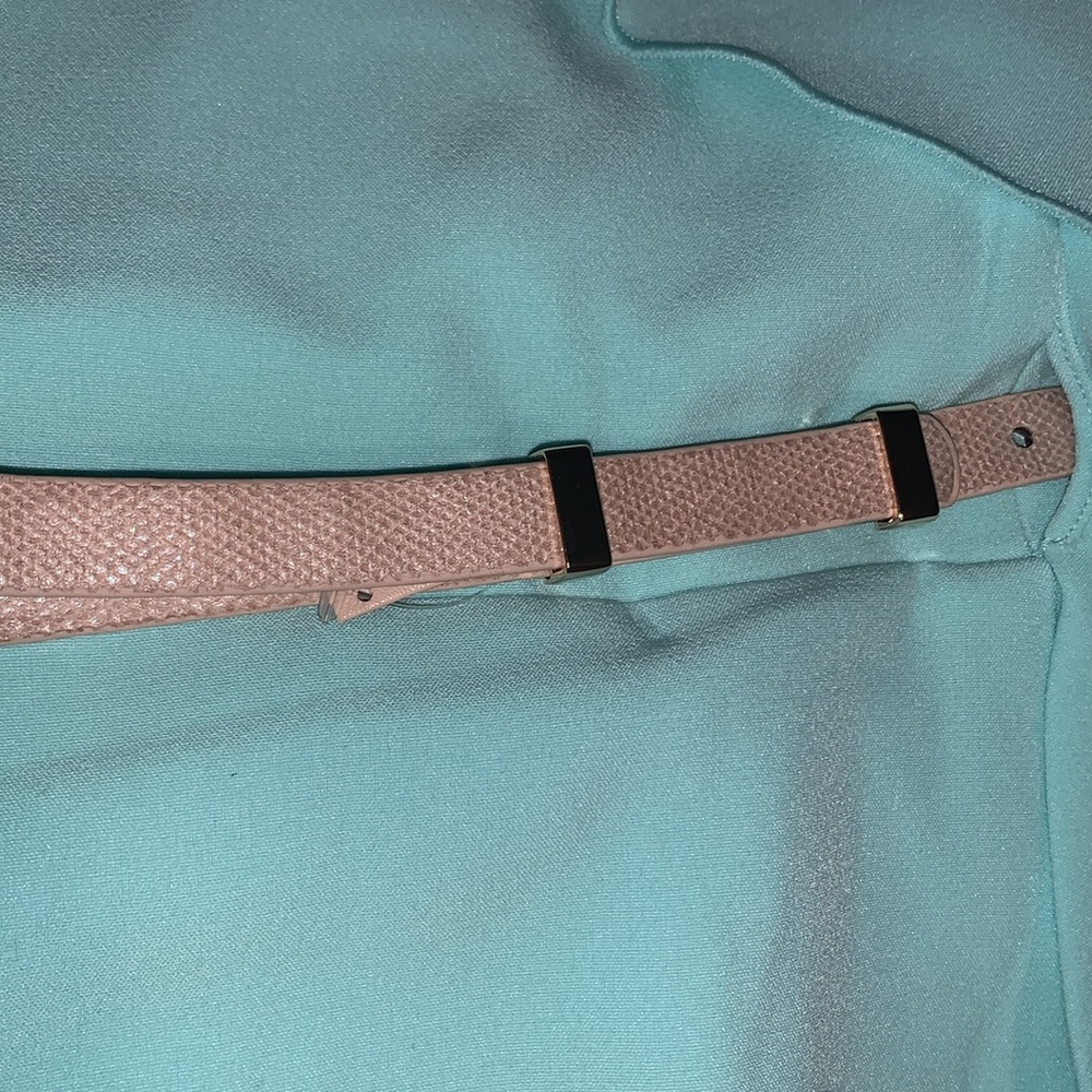 NWT designer Alex Marie Essex Sheath Dress size 14 plus size turquoise lined - Picture 2 of 10